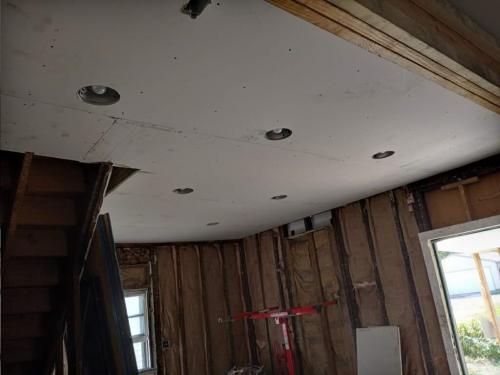 drywall (in progress)